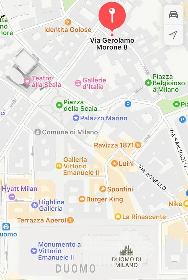 J'Adore Apartment Alla Scala Milan 0*,